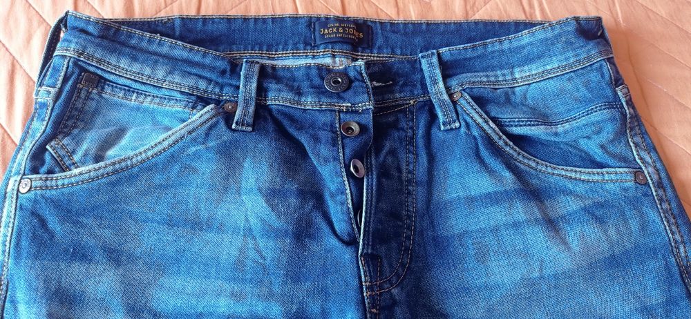 Мъжки дънки Jack&Jones, прав модел