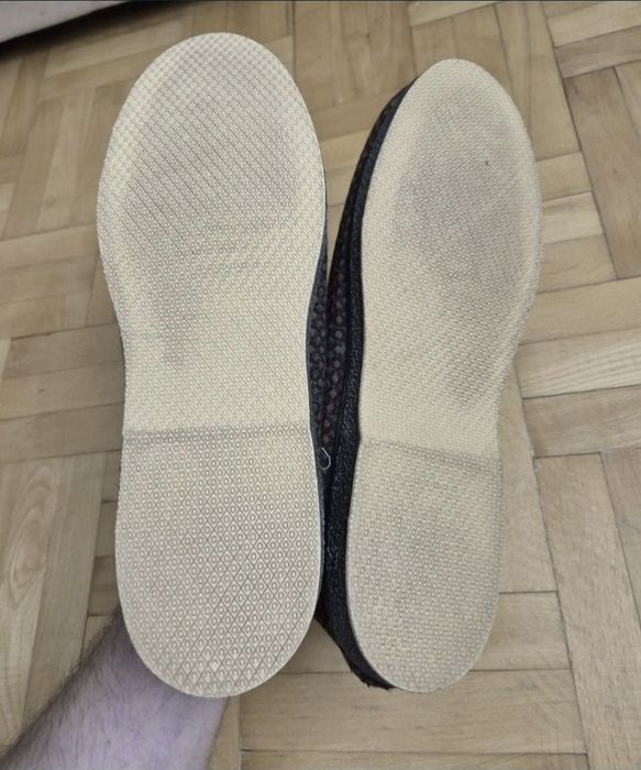 Papuci de casa Semelflex Charentaises Calopierre, Lână - 46 (30 cm)