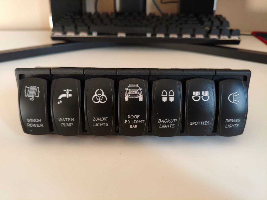 панель кнопок в авто 1 DIN