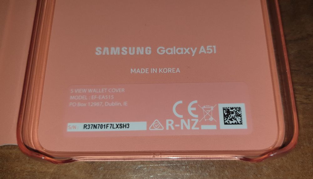 Husa flip smart activa originala Samsung S View Wallet Cover A51 4G