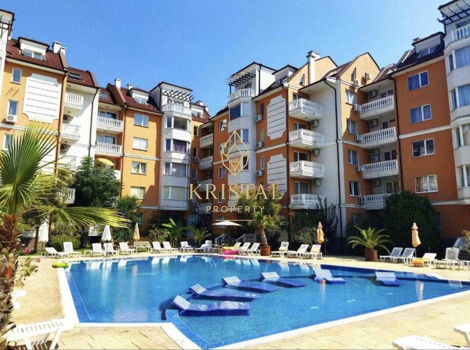 ID: 629 Двустаен апартамент в тих район на Слънчев бряг