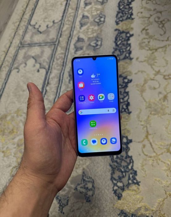 Samsung Galaxy A05 4+4/128GB Silver Igravoy Original Hollati Yaxshi