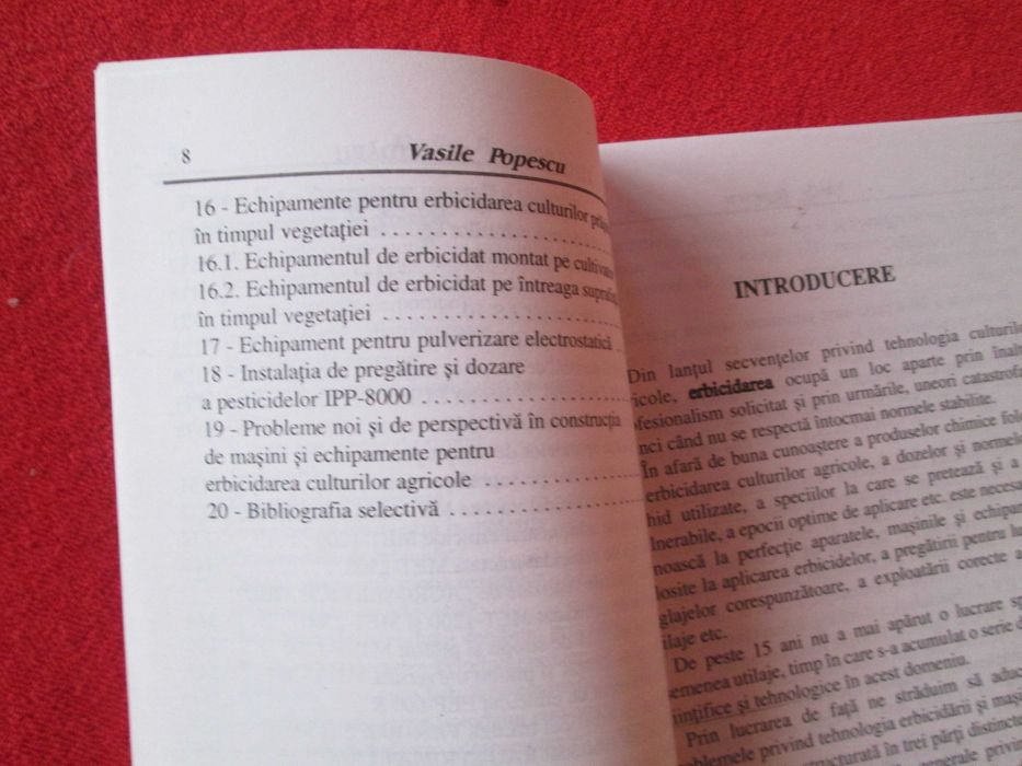 1997  carte  Tehnologia  erbicidarii culturilor agricole si..