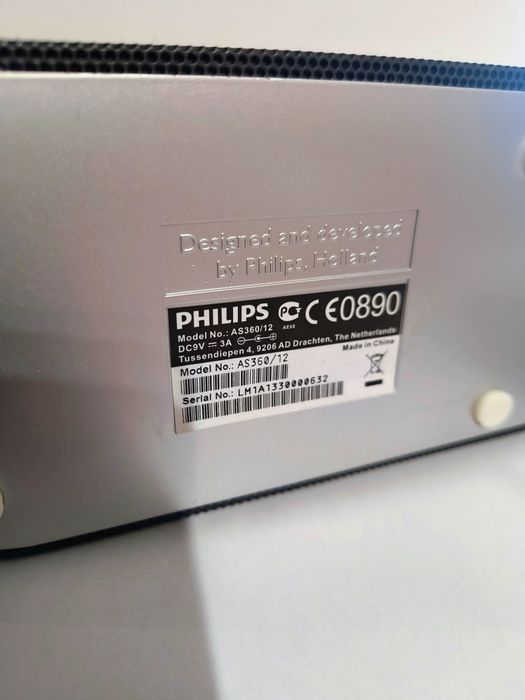 Boxa PHILIPS AS 360/12 cu dock micro usb si bluetooth