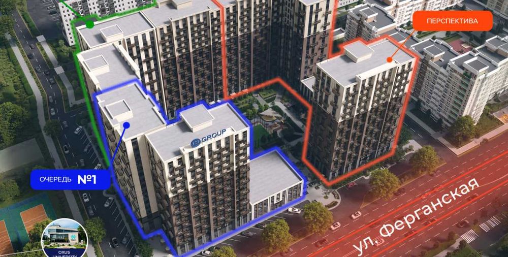 2-хоналик уй 24% чегирма билан.Ипотека 20йилгамавжуд18%ставкаси (A.C)