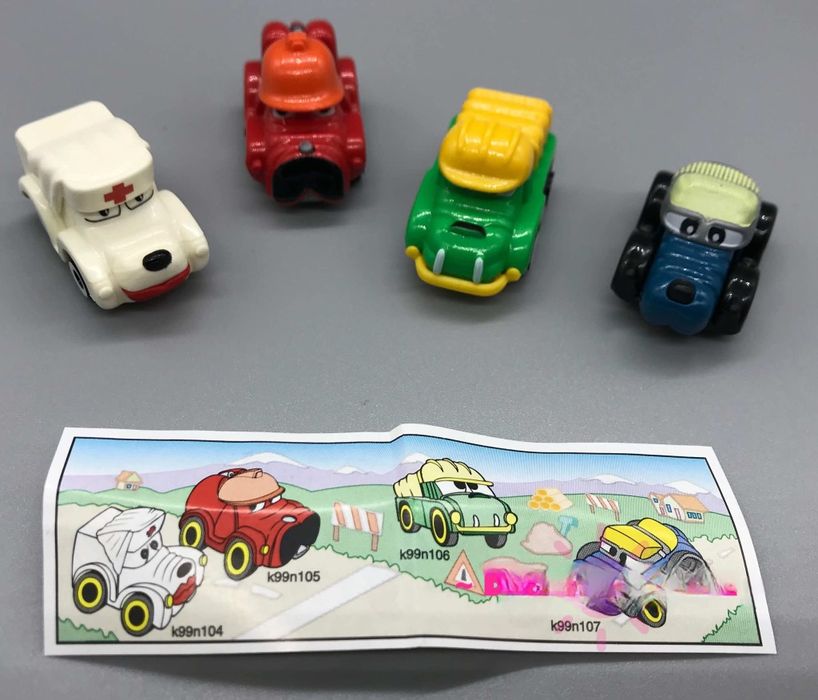 Пълни серии от Kinder Surprise