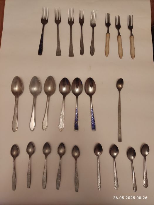 Ложки,     вилки