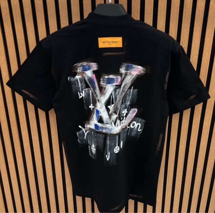 Tricou Louis Vuitton Graffiti edition