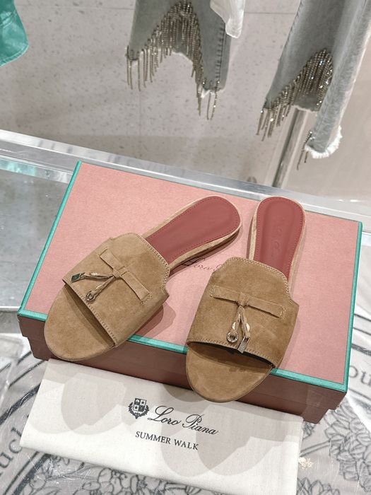 Papuci slapi Loro Piana, tip Premium