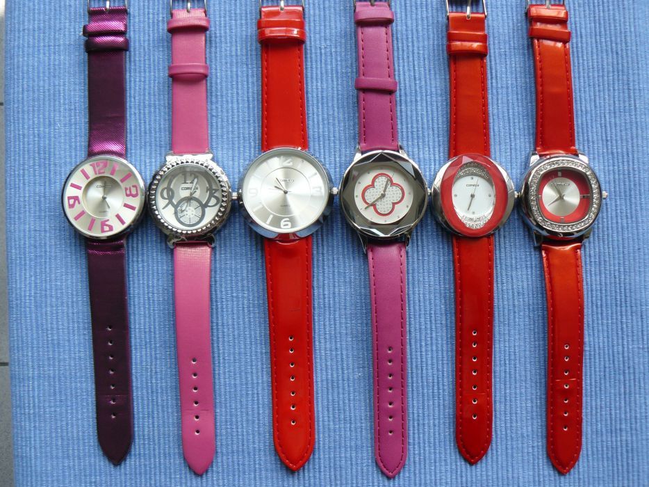 Ceas Dama "COMELY" CP 16 ,Mecanism Quartz,Curea Piele Eco