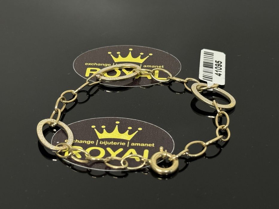 Bijuteria ROYAL : Bratara AUR 14K / 4.37 GR