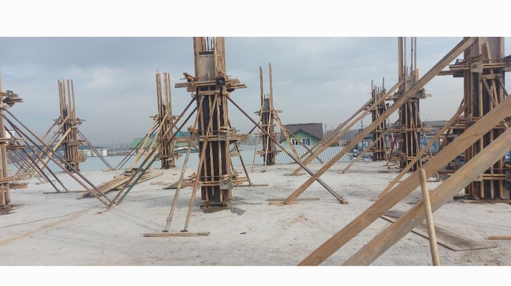 Бетонные работы монолит.