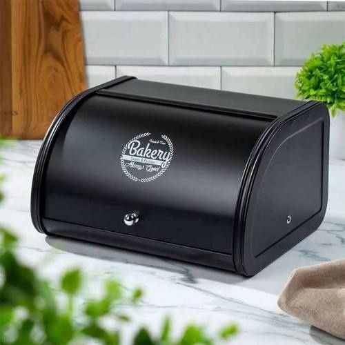 Хлебница металлическая NovaMarket, стильный дизайн для кухни