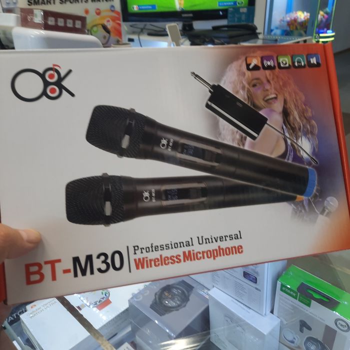 Микрофоны беспроводные 2 штуки