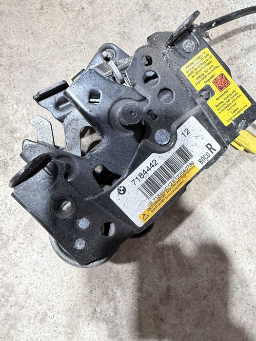 Alternator Capsa Capota Pirotehnica Broasca Trager Bmw Seria 5 6 F12
