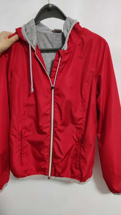 Червено дамско яке -С ка