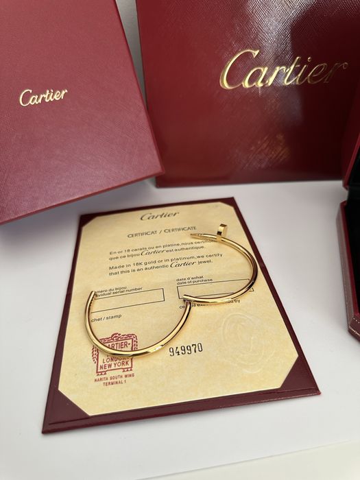 Brățară Cartier Juste un Clou 19 Gold 750 Diamond cu Cutie