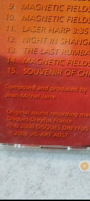 Cd cu muzică JEAN-MICHEL JARRE .