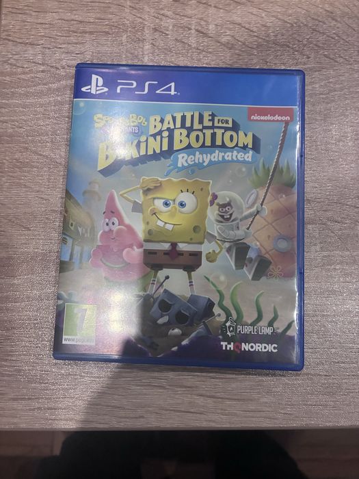 Игра Spongebob squarepants battle for bikini bottom ps4