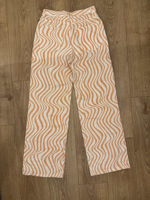 Blugi Zara bej cu maro deschis