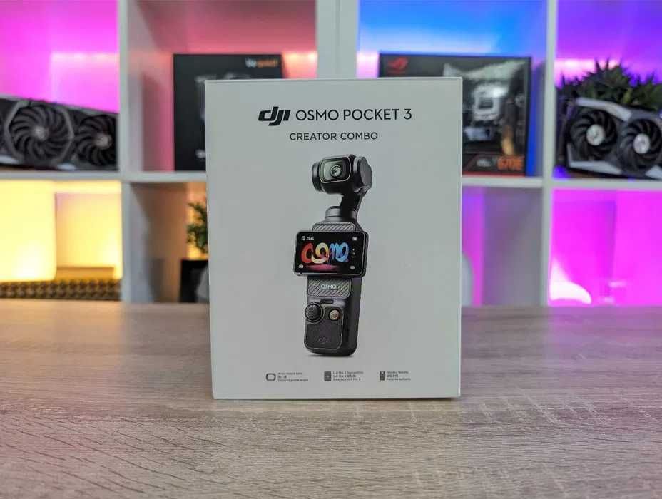 Новый DJI Osmo Pocket 3 Standard vs Creator Combo