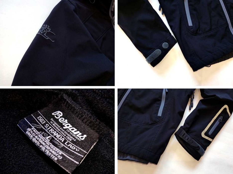 Bergans Stranda Jacket - M/L - softshell, windstopper, яке