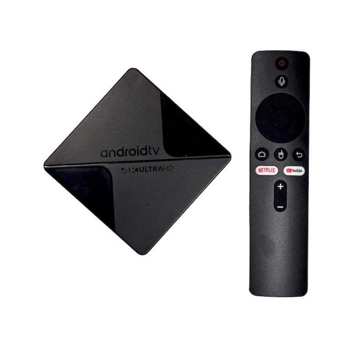 TV Box Onn 4K Pro, H313, с Google TV, Android 14, 3GB RAM, 32GB