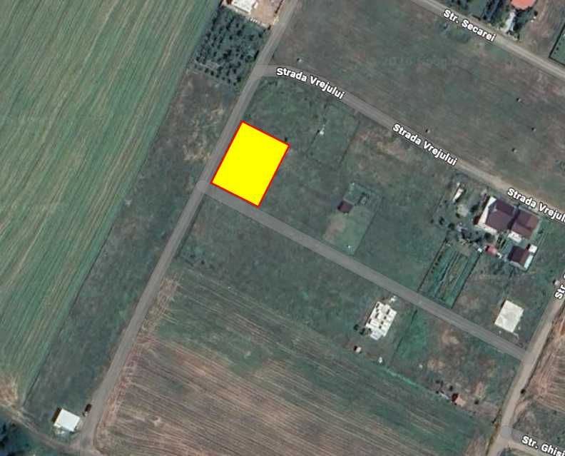 Teren intravilan 650 mp Oarda de Sus | DUBLU FRONT | 2 accese | Panorama | PUZ - 6 km de Alba Iulia