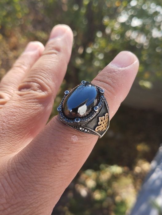 Мужское кольцо перстень печатка 925