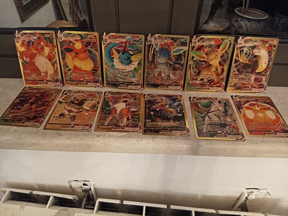 Разнообразие от златни карти на Покемон Pokémon cards ЧАСТ 4