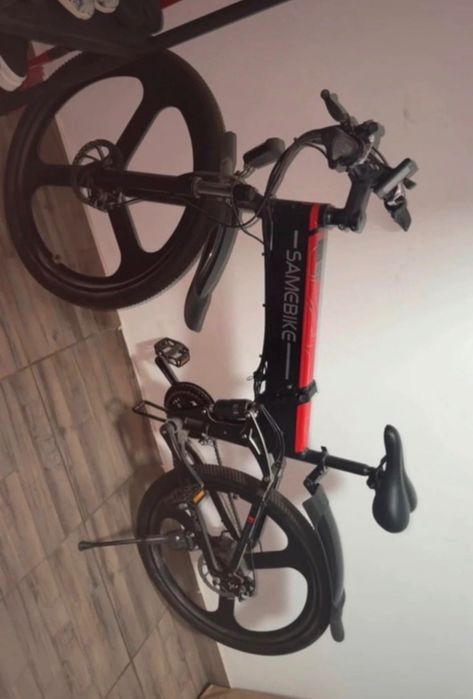 Bicicletă electrică Samebike 500 W, 48 V, 10.4Ah, 26", Negru