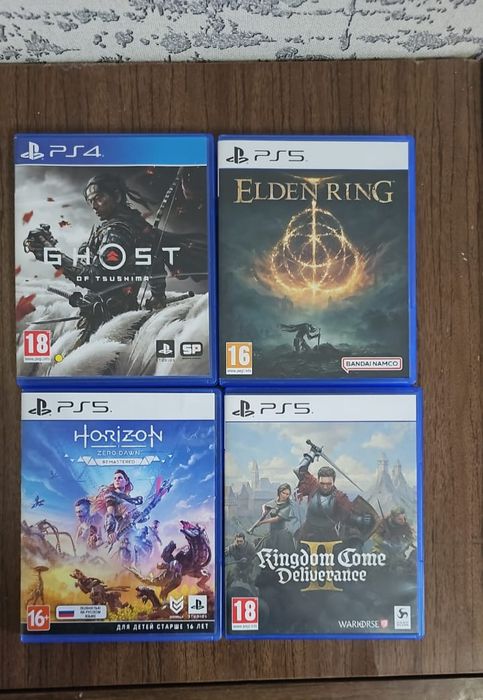 Продам диски на PlayStation 5