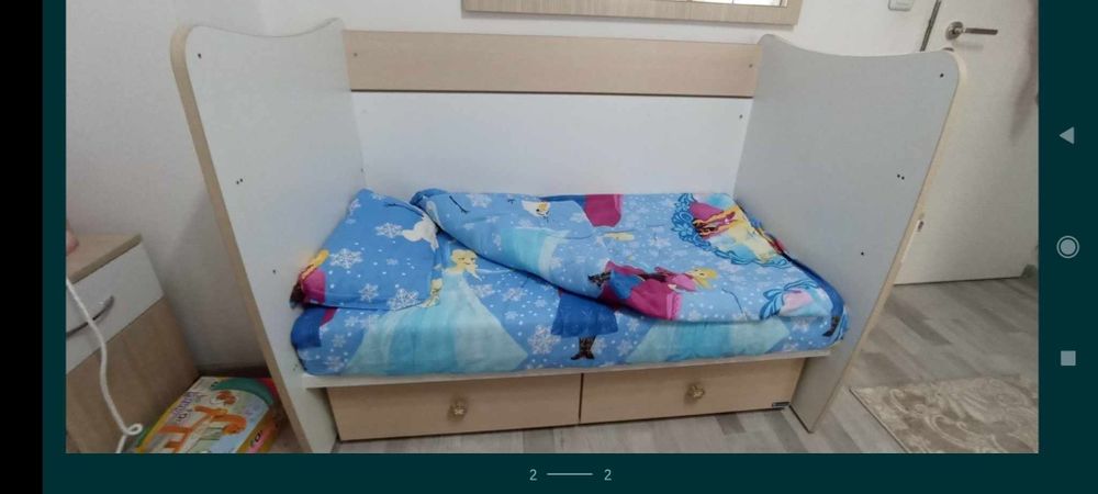 Продавам детско легло