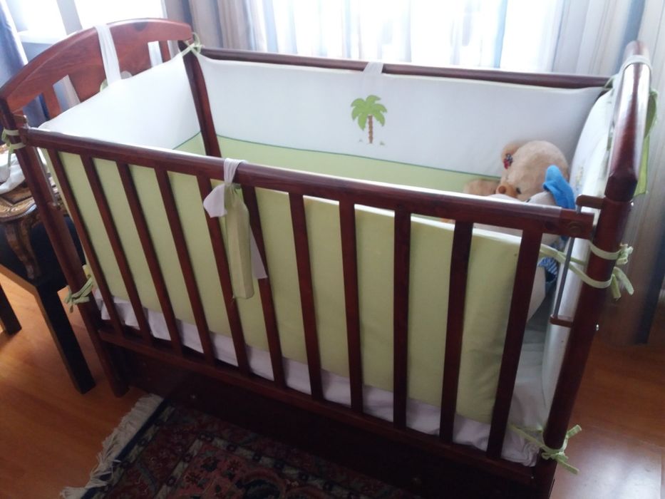 Детский манеж с ортопедическим матрасом