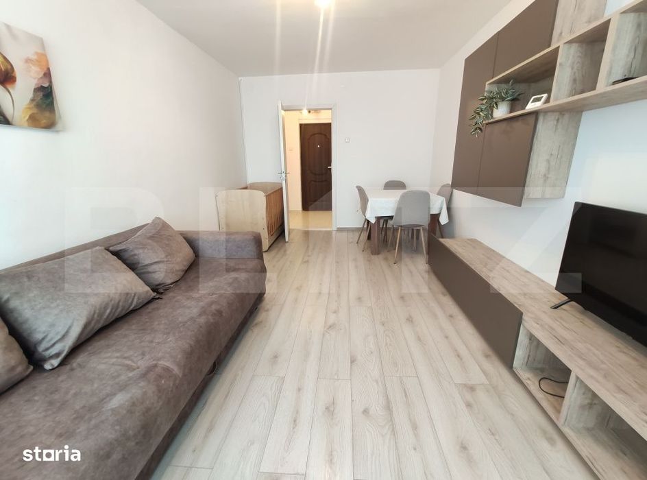 Apartament gata de mutare cu 2 camere, zona Burdea