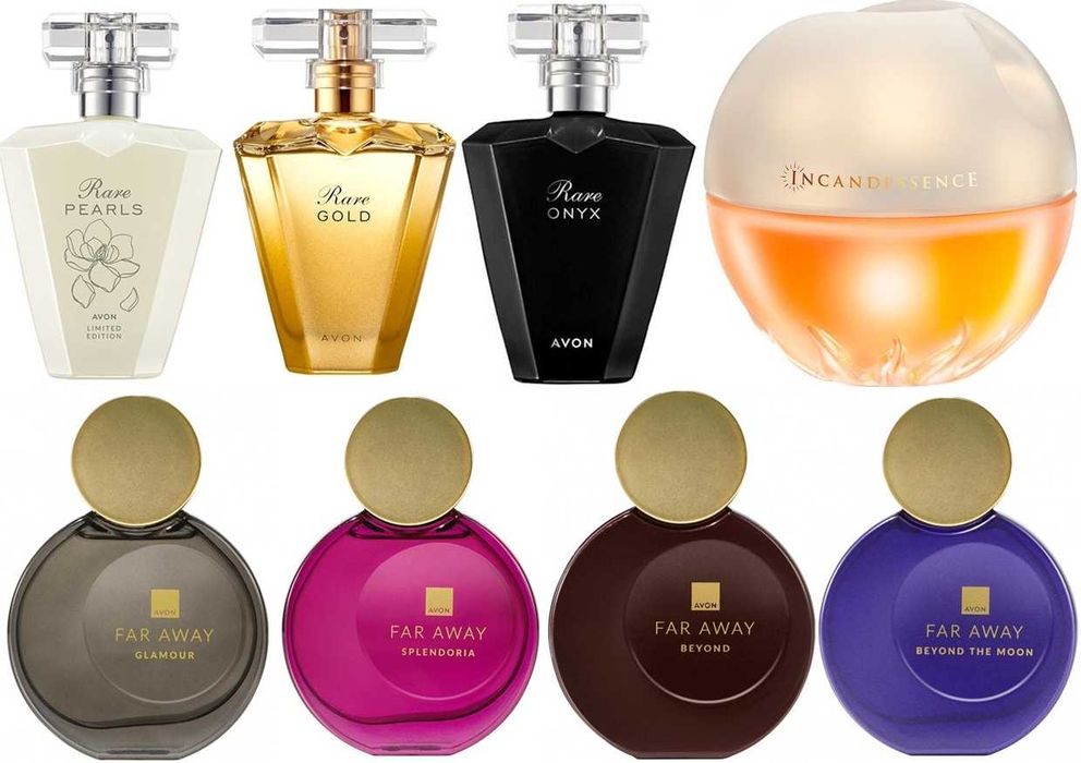 Дамски тоалетни води и парфюми от Avon, Oriflame