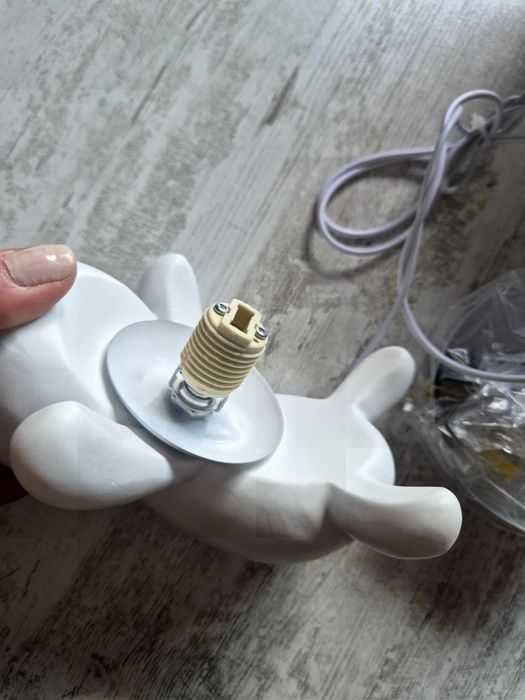 Детска лампа зайче