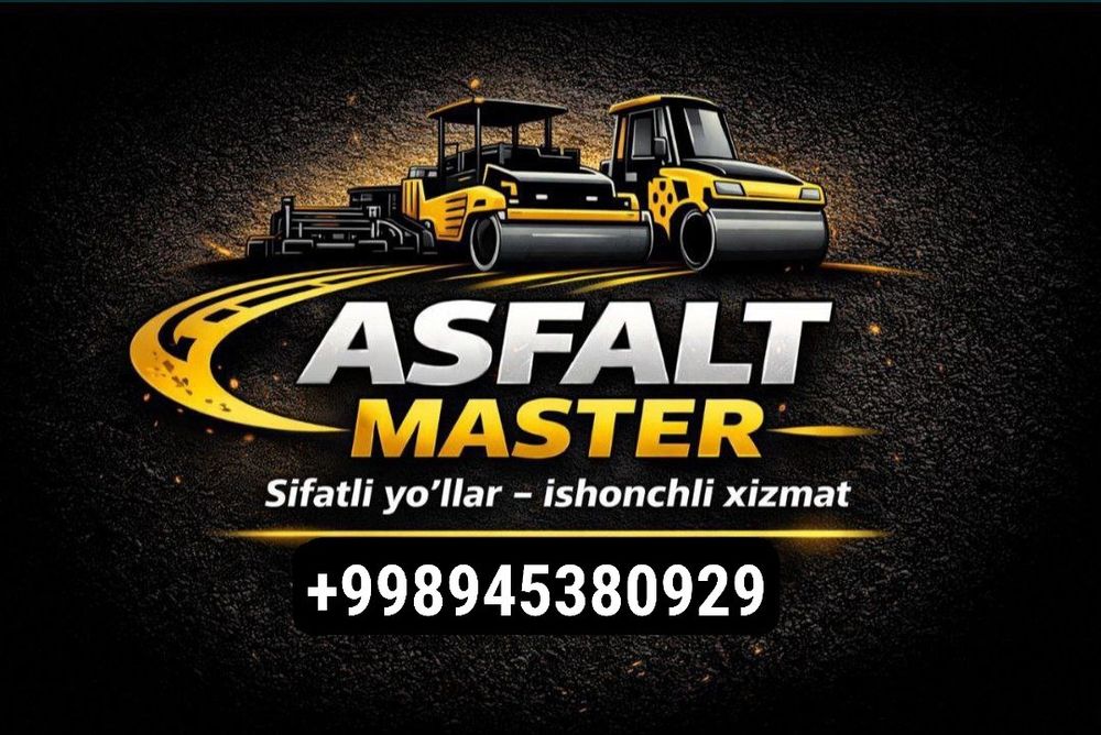 Asfalt xizmati O'zbekiston buylab Асфальт хизмати
