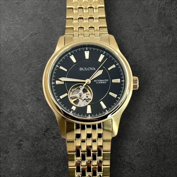Bulova Automatic Open Heart мъжки часовник