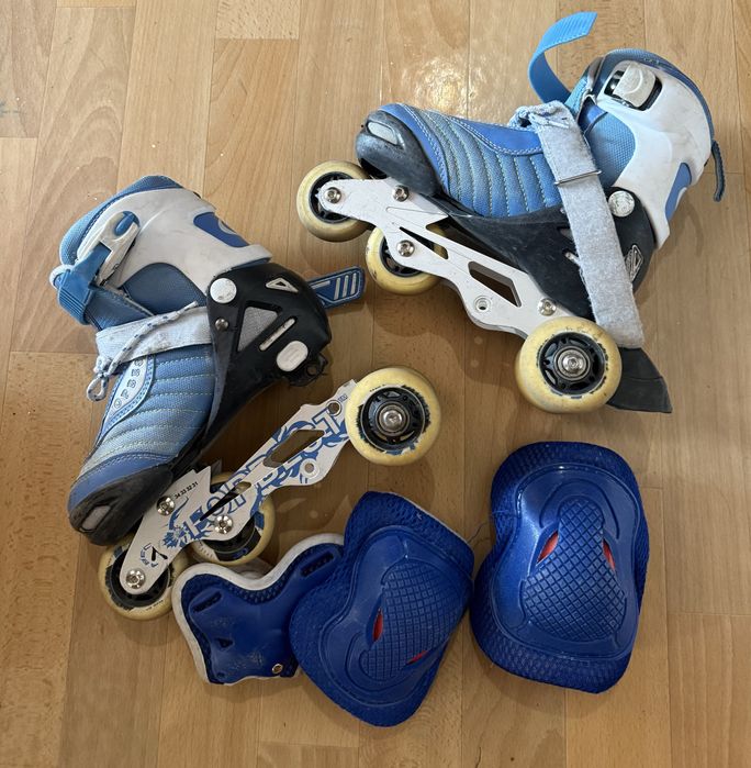 Продам ролики с 31-34(раздвижные)