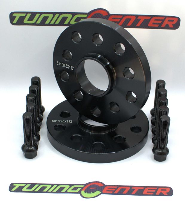 Flanse Distantiere Negre 5x112 13 - 16 - 20mm MERCEDES BMW AUDI