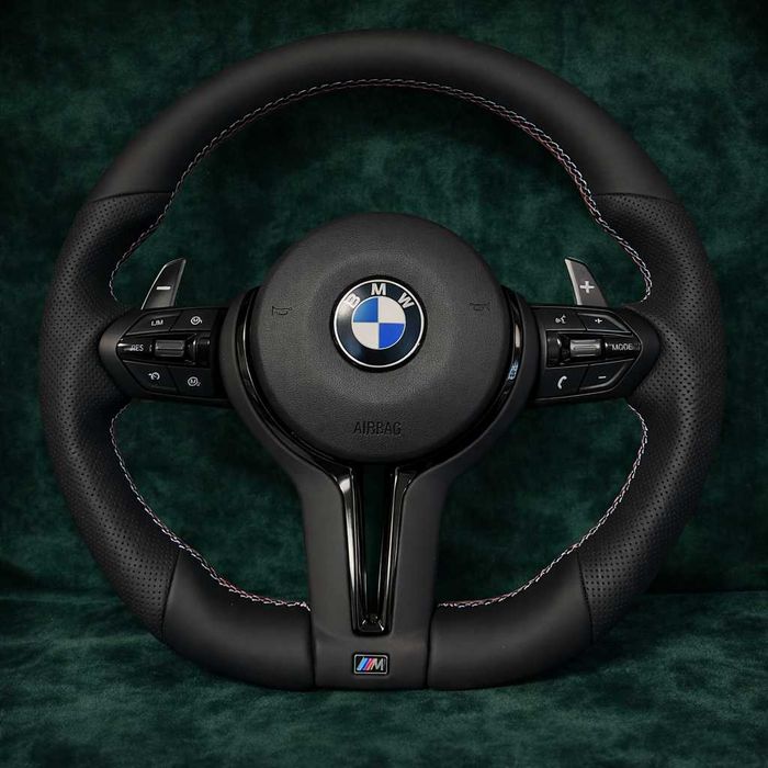 Volan BMW M Sport Padele cu Airbag – Compatibil F10/E90/E70/F07/F01