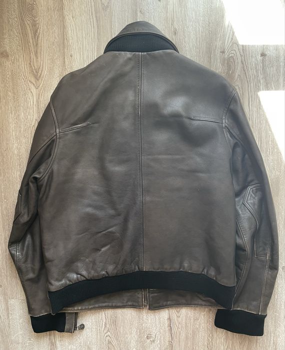 Massimo Dutti Schott Cockpit  Diesel мъжко пилотско  кожено яке