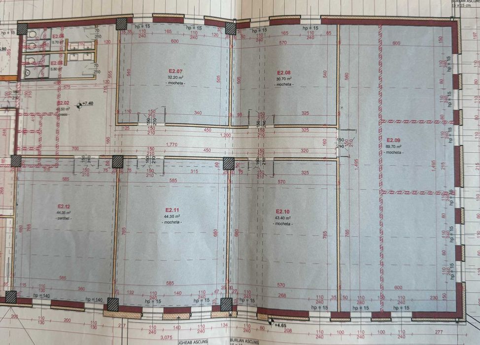 Spații office / birouri de închiriat de la 30 mp - la 5 minute de Palas