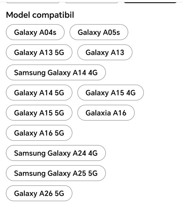 Husă telefon Samsung Nou