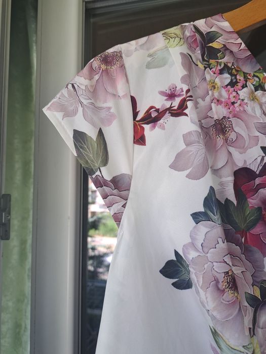 Superbă rochie damă lungă florală,  Elegante (48/50)