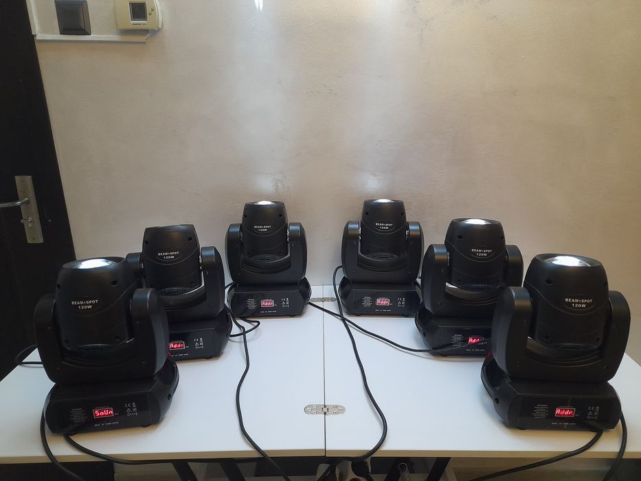 Moving head beam spot 120w