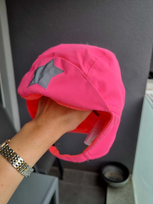 Гащеризон Molo за момиче 92 +6 см, поларен комбинезон, шапка