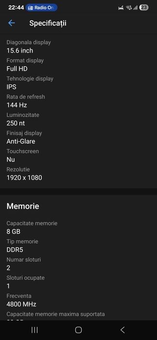 Laptop Gaming ASUS ROG Strix G15 G513RC