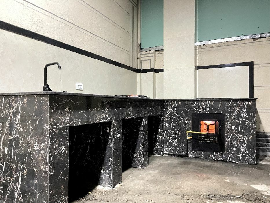 БАРБЕКЮ. Строительство Летние кухни. Облицовка. Очаги.